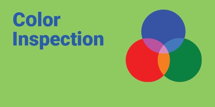 Inspection of colors